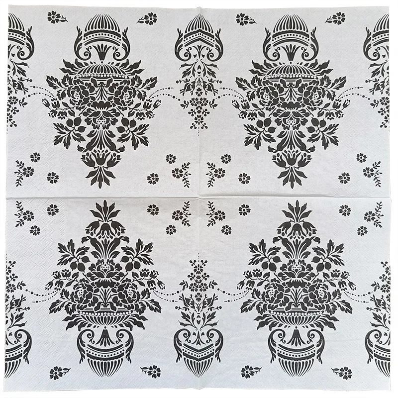 10/20 шт./упаковка двухслойные салфетки с принтом 33 х33 см