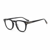 TOM Designer Retro New Style Acetate Optical Eyeglasses Frame For Men Women Myopia Eyeware oval Luxury Glasses Frame TF5488