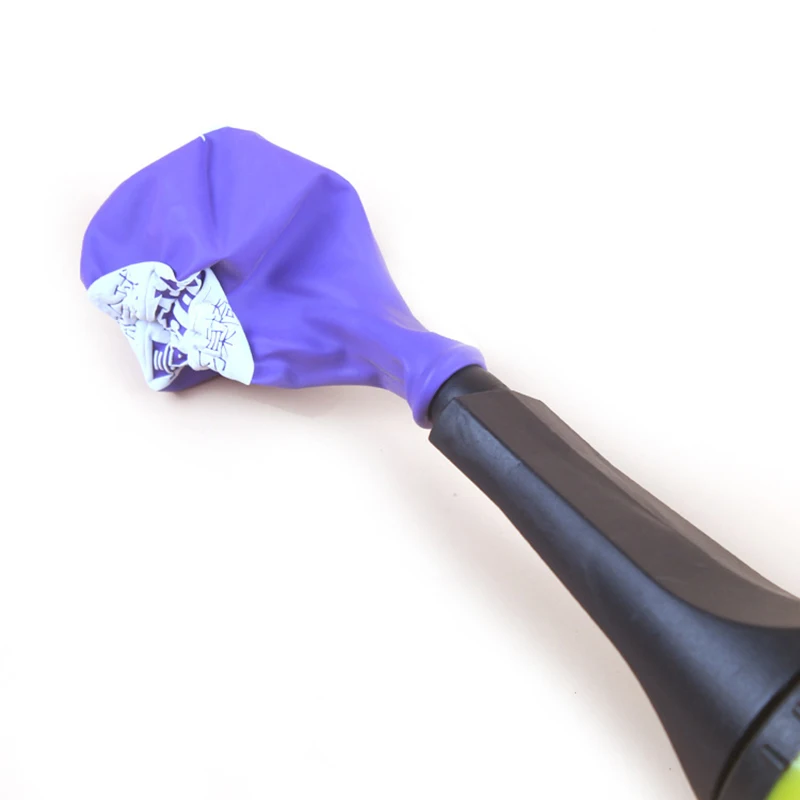 1pc Mixed Color Air Pump Inflator Tool Hand Push Plastic Baby Shower Wedding Birthday Party Balloon Portable |