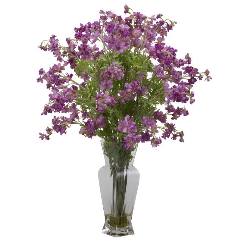

Luxurious White Daisy Silk Artificial Flower Arrangement, Exquisite Home Decor Decoration for Office and Home