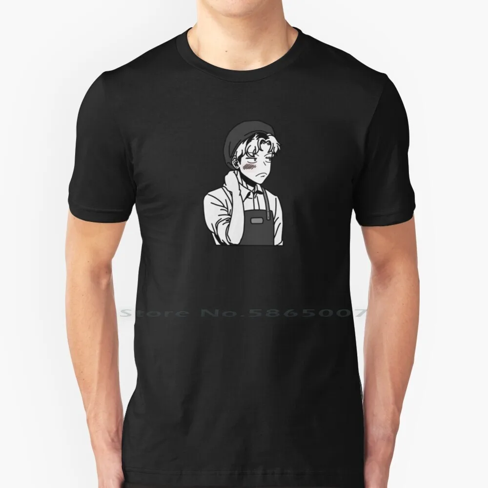 

Chanwoo-T Shirt 100% Cotton Chanwoo Solo Leveling Webcomic Big Size 6xl Tee Gift Fashion