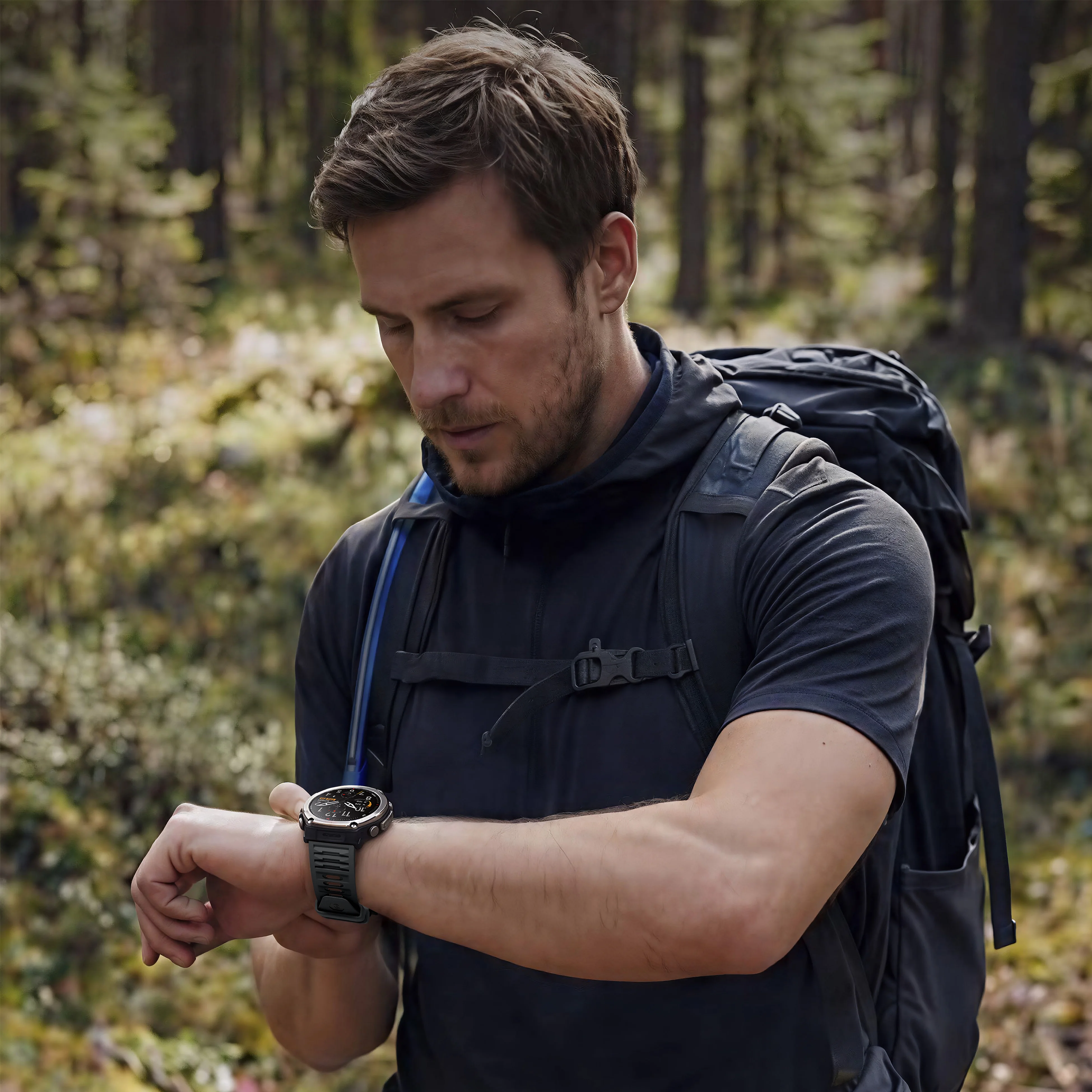 Силиконовый ремешок QuickFit 26 мм для Amazfit T-Rex Ultra 2 51 мм, дышащий, спортивный, водонепроницаемый, сменный браслет (art.: 3920db254f671) - 3920db254f671