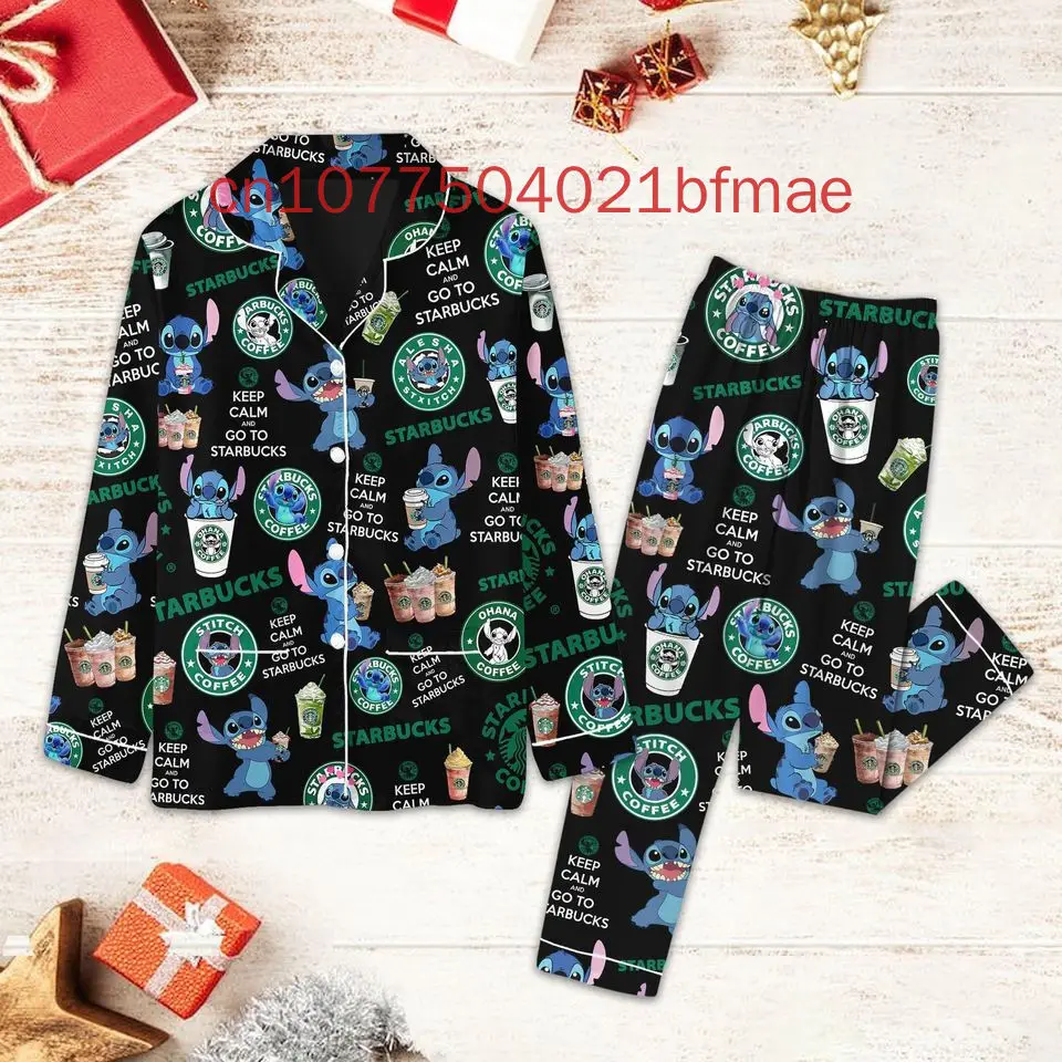 Женский пижамный комплект с длинным рукавом на весну и лето