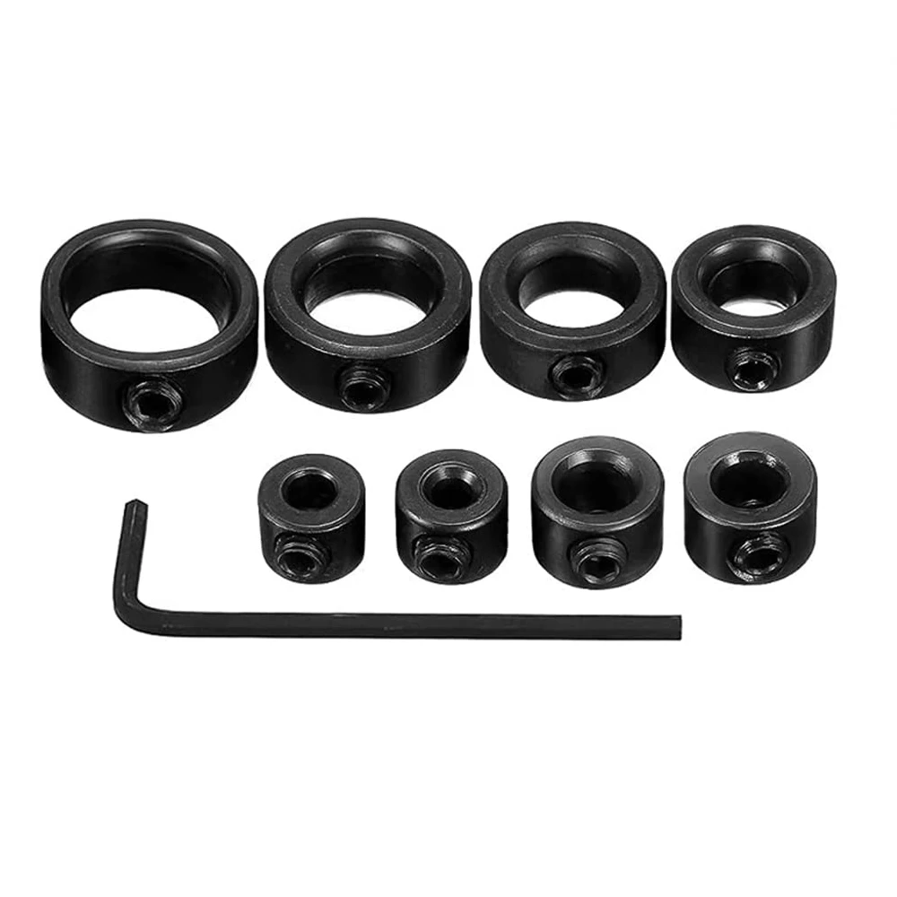 

Новый набор торцевых наконечников для глубины сверла Регулируемый позиционер торцевое кольцо торцевой ключ затягивающий стопорный набор-винты деревообрабатывающий инструмент