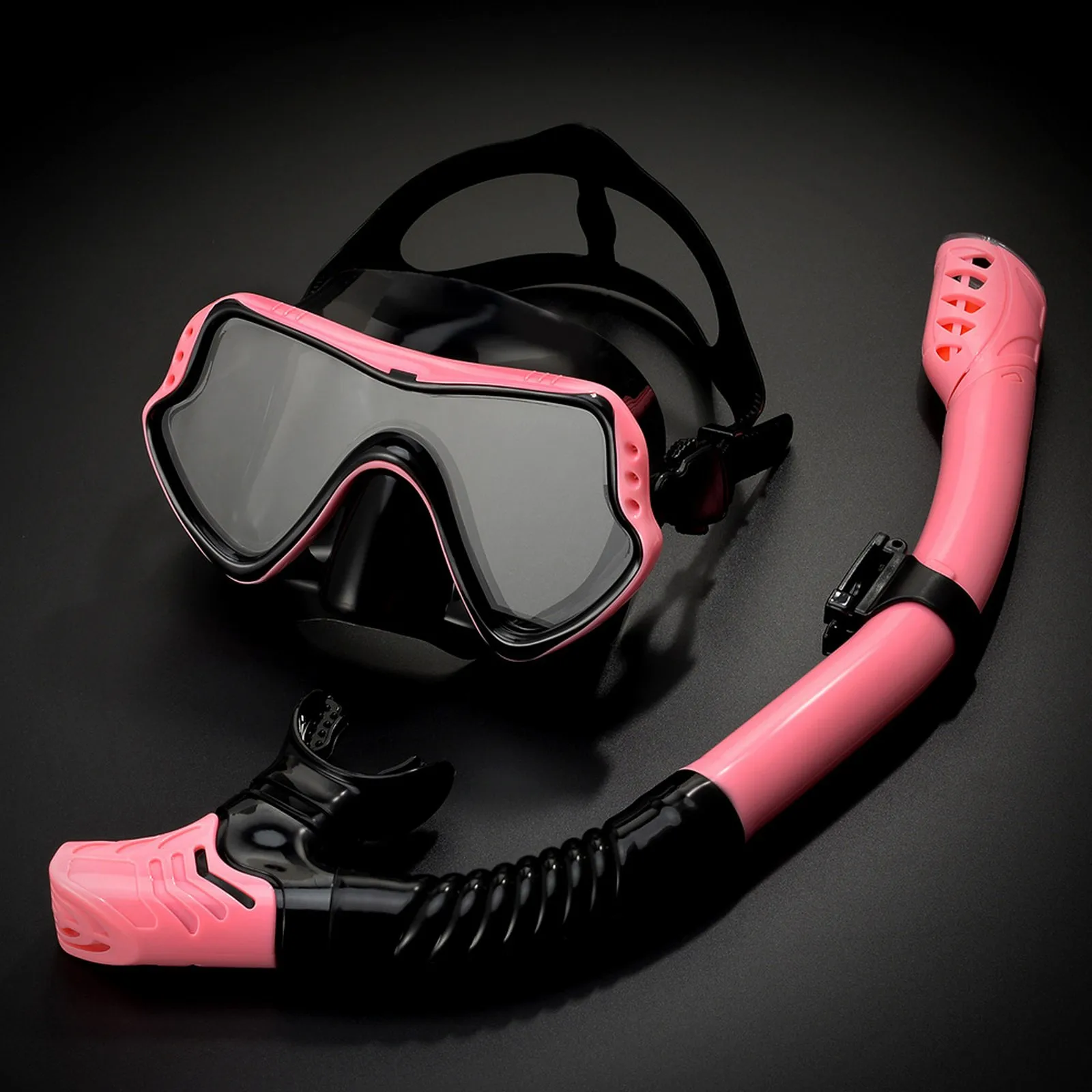

Professional Scuba Diving Masks Snorkeling Set Silicone Anti-Fog Swimming Goggles Glasses Swimming Pool Equipment