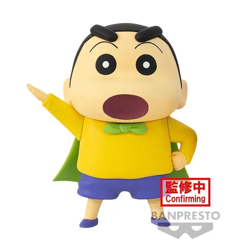 Оригинальные фигурки Banpresto Crayon Shin chan Kasukabe Boueitai коллекционные игрушки подлинные
