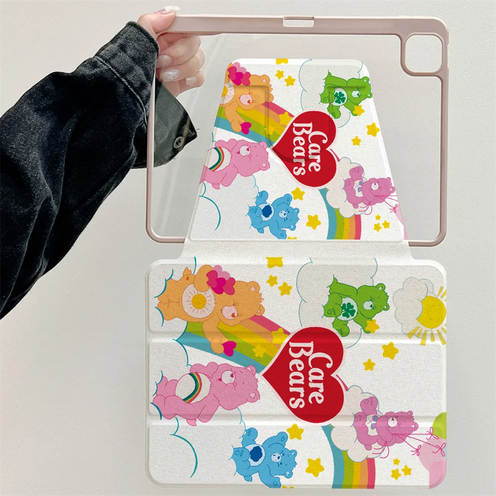 Для iPad Pro 11 2022 Air 4 5 6 2024 Чехол Funda 10th 10.9 Gen 10.2 7th 8th 9th 9.7 Mini6 Поворотный чехол-подставка