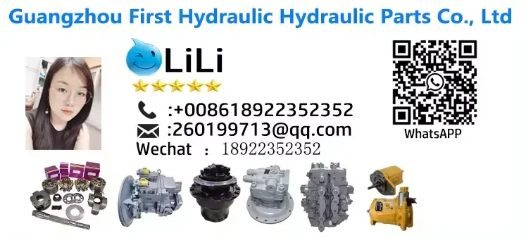 Строительные запасные части Экскаватор Гидравлический насос Редуктор