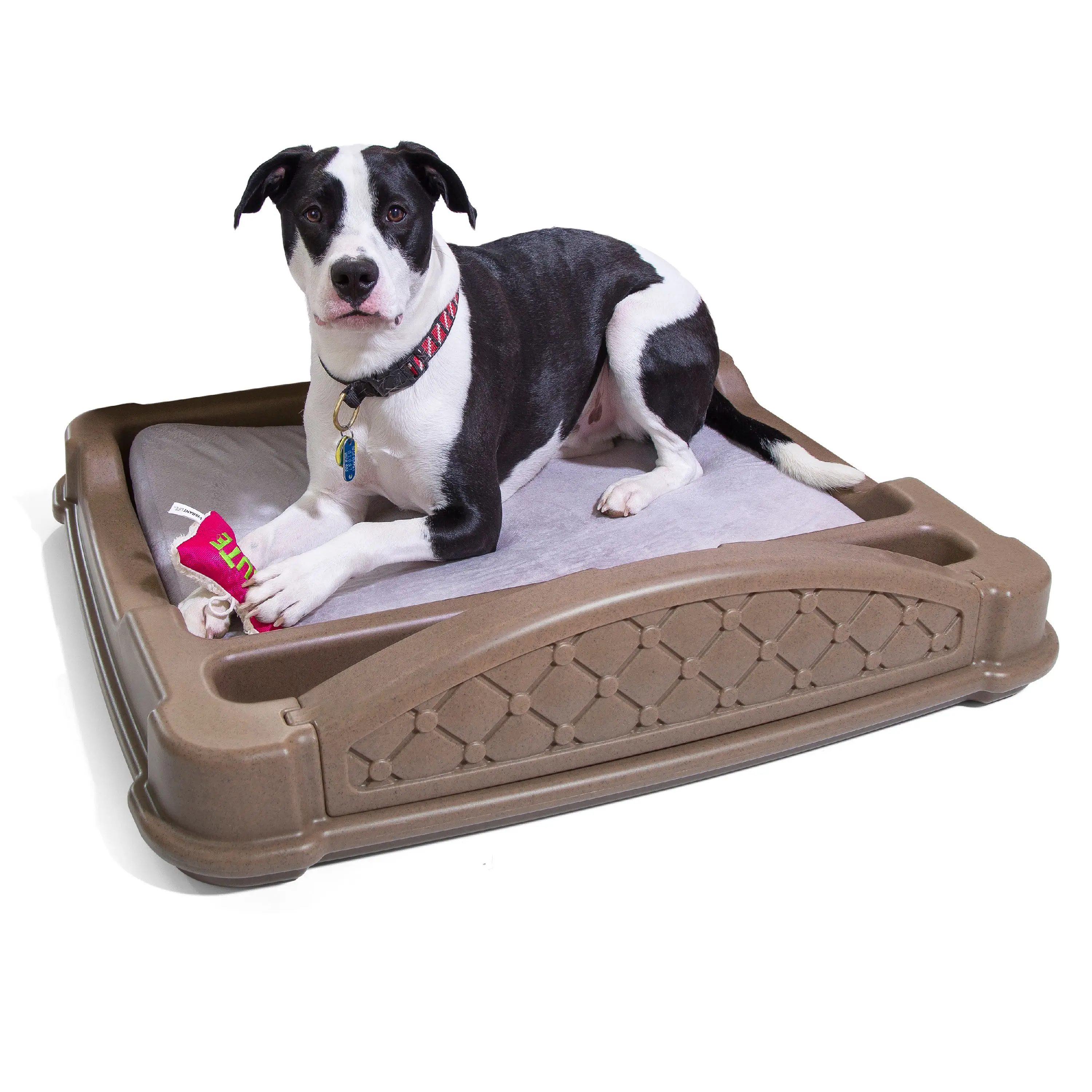 

HMTX Close 'N' Cozy Hideaway Dog Bed Brown