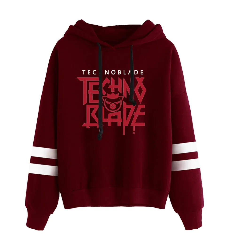 Новинка 2022 толстовка Technoblade Merch TECHNOBLADE Agro свитшоты унисекс с логотипом свиньи