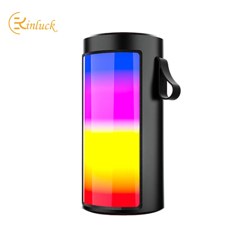 

Kinglucky 2022 New Subwoofer Reverb Wireless Bluetooth Speaker Melody LED Lantern Gift Outdoor Subwoofer Card Speaker