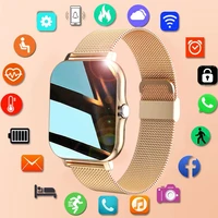 2022 new bluetooth call smart watch womenfull touch screen sports fitness watch bluetooth is suitable for android ios smartwatch