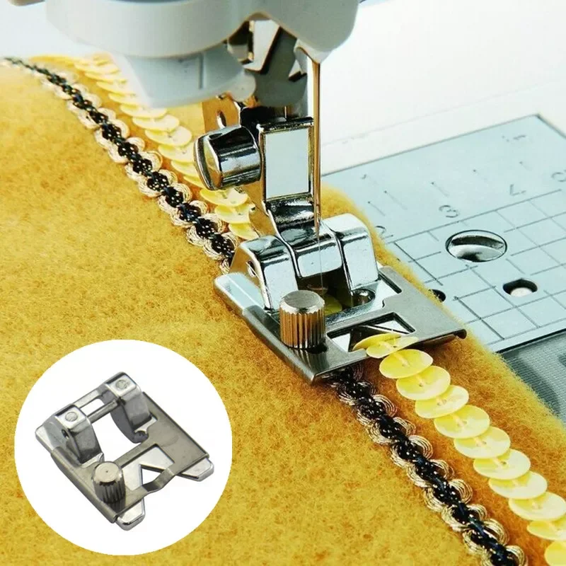 

Domestic Sewing Presser foot Braiding Foot presser foot 9905(#SA141) For Brother Singer Juki etc. 7YJ85