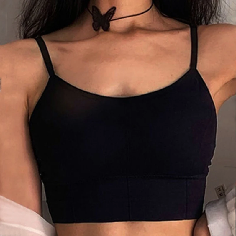 New Summer Ladies Small Vest Modal Girl Inner Wear Vest Tank Tupe Slim  Bottoming Shirt Thin Section Small Suspenders Camis - купить по выгодной  цене | AliExpress