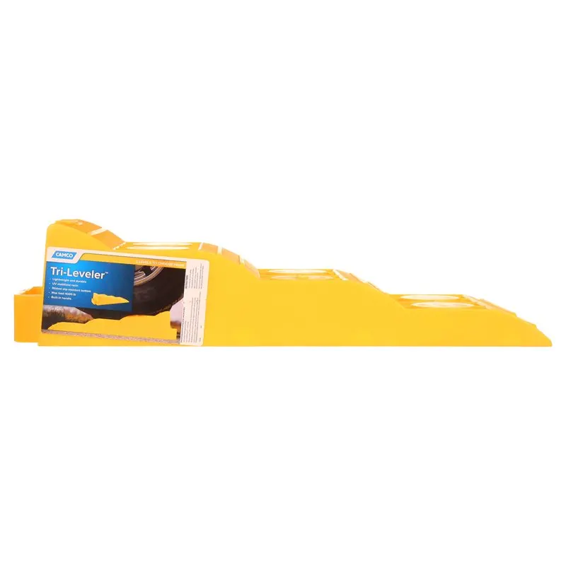 

44573 RV Tri-Leveler, Yellow, Raises Any Tire to a Level Position car accessories car products