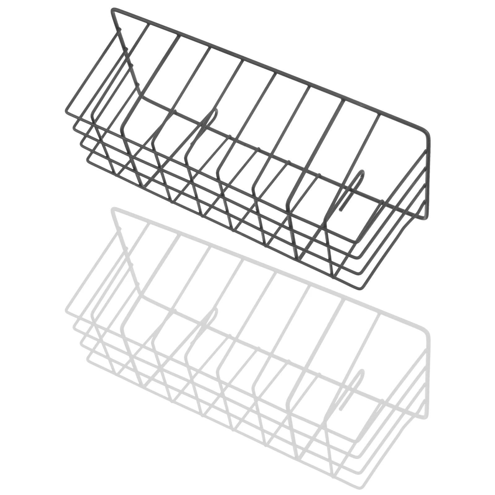 

2 Pcs Rabbit Hay Rack Bunny Daily Use Holder Suspending Storage Basket Wrought Iron Feeder Convenient Hamster Supplies