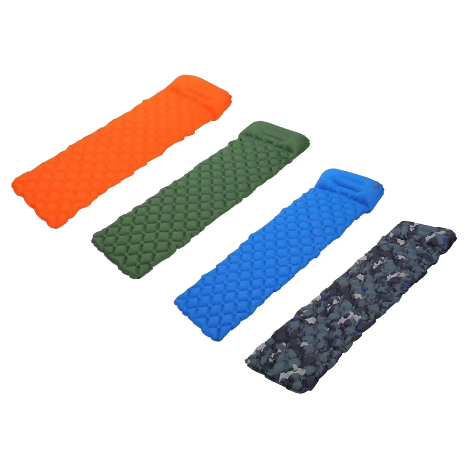 

Camping Sleeping Pad with Pillow Portable Camping Mat Camping Mattress Ultralight for Hiking Backpacking Tent Outdoor Traveling