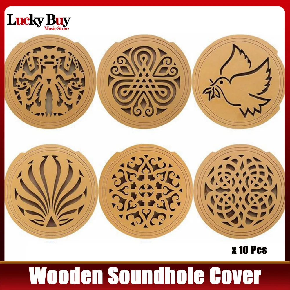 

10 шт., деревянные акустические гитары