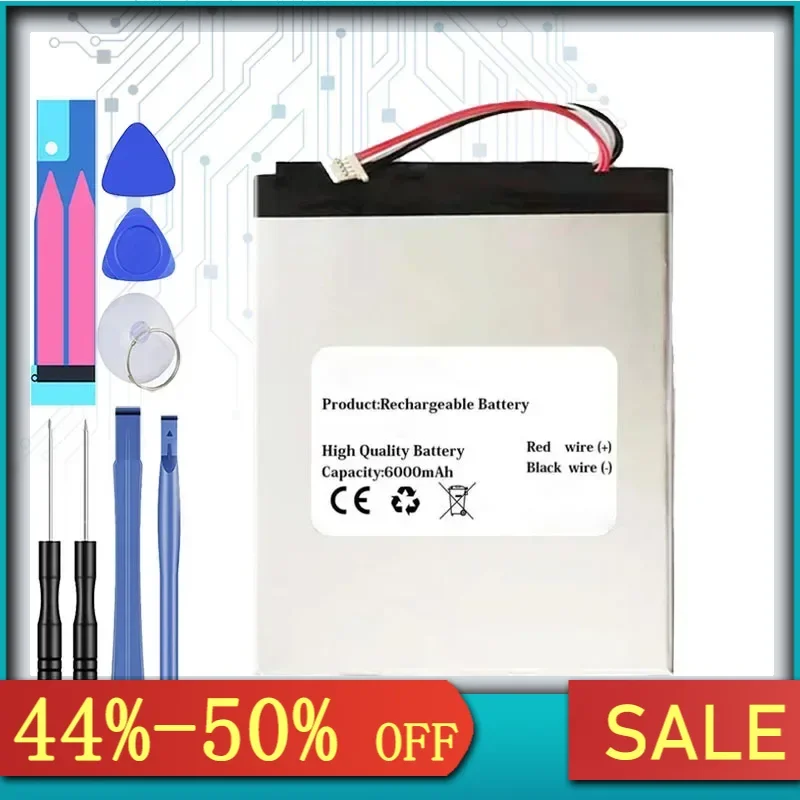 Сменный аккумулятор T1020 емкостью 6000 мАч для CUBE ALLDOCUBE iPlay 40