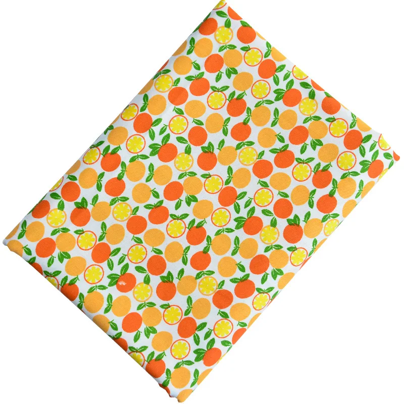 160x50 см саржевая хлопковая ткань с фруктовым принтом детская одежда сделай сам