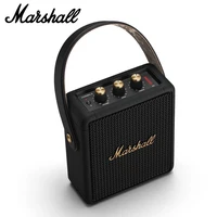 marshall stockwell ii portable blue tooth audio speaker speaker black ipx4 waterproof black car speakers and subwoofer