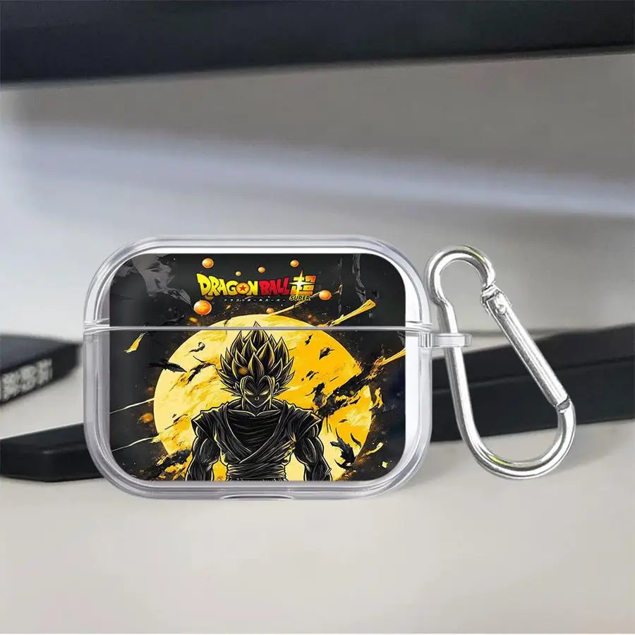 Фото Прозрачные чехлы для наушников AirPods 1 Pro 3 Pro3 4 Pro2 2 с мультяшным дизайном D-ragonS B-allS №4