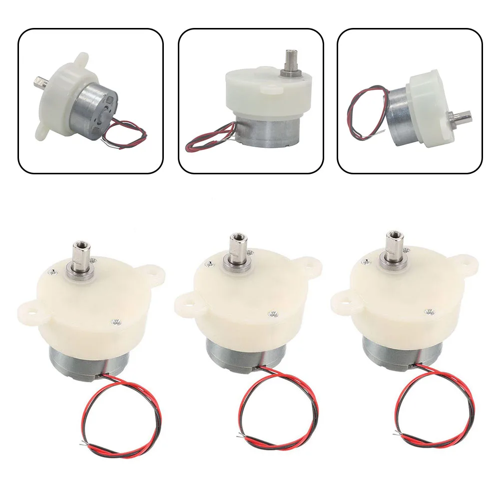 2 шт. 6 В постоянного тока 5 об/мин высокий крутящий момент скорость вращения