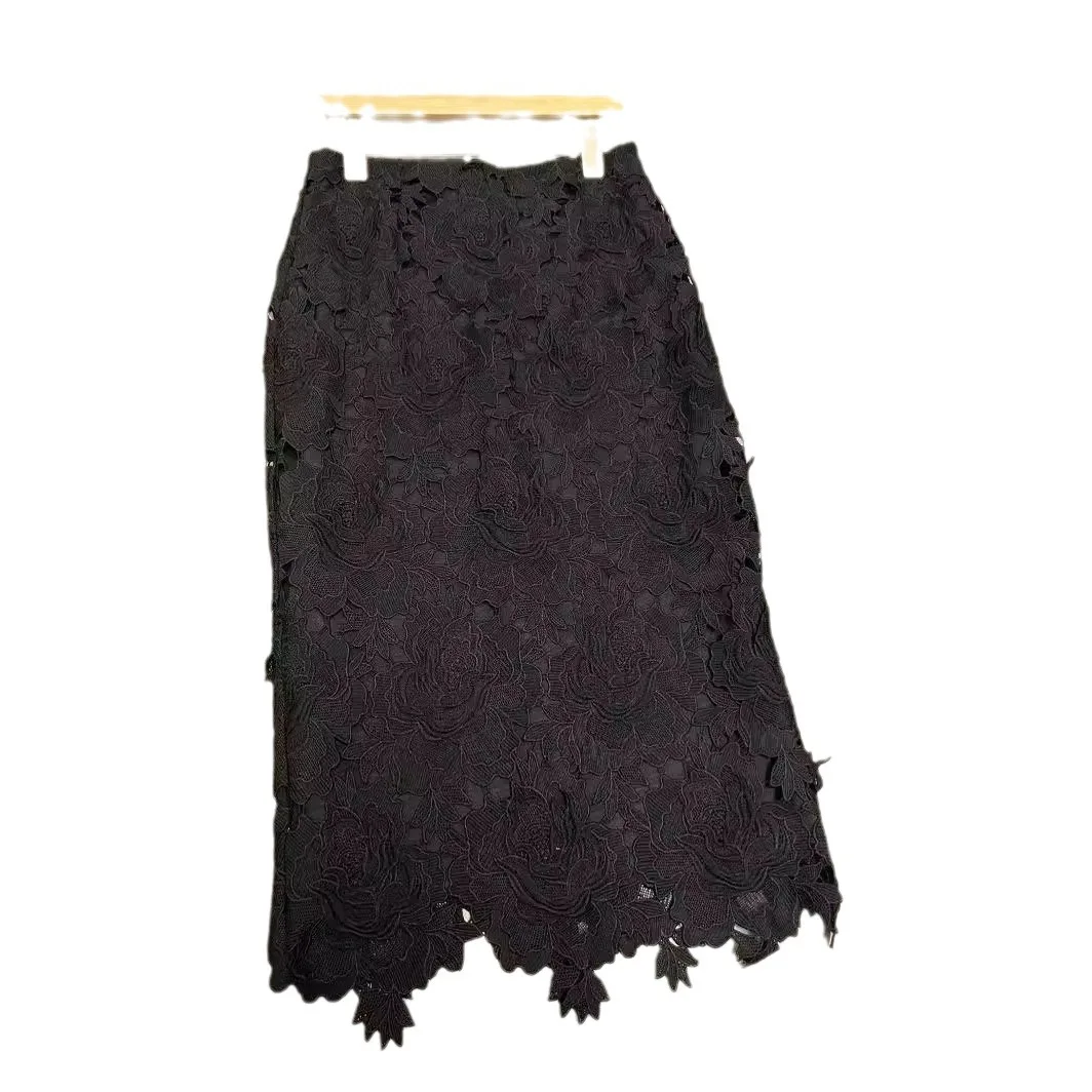 Элегантная Кружевная юбка-карандаш для женщин-идеально подходит работы или