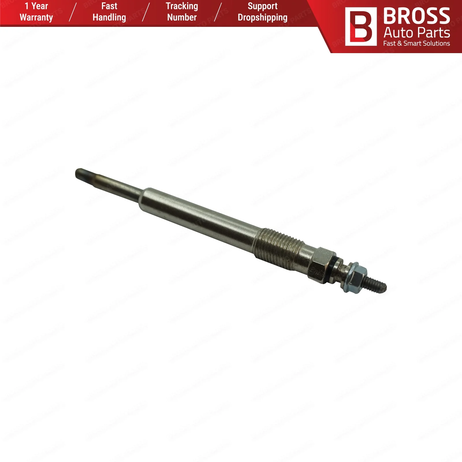 Bross автозапчасти BGP45-1 4 шт. нагреватель свечения вилки GX107 100226344 для Fiat Citroen Peugeot Suzuki