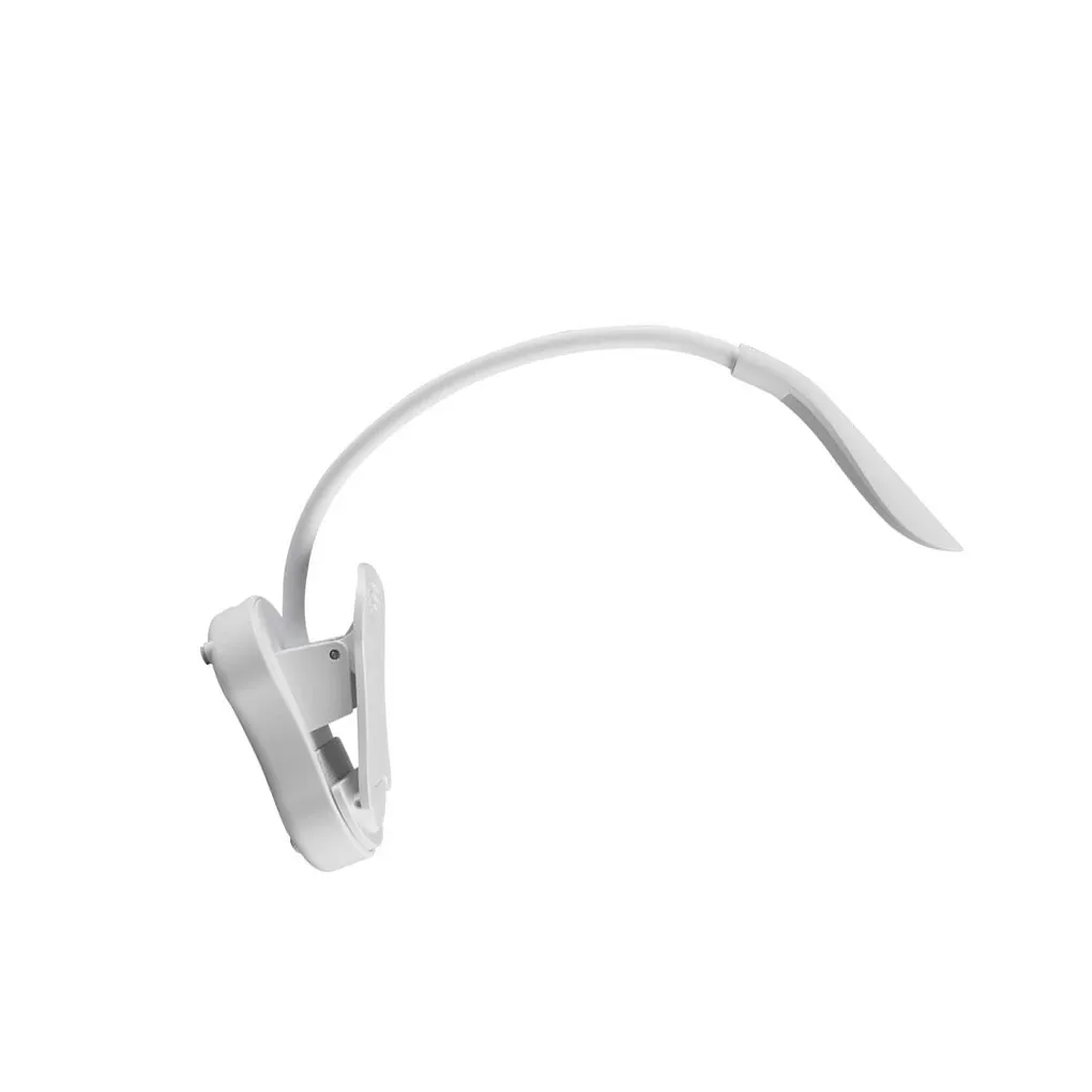 

Lamp Table Clip-on LED Soft Light Plastic Lighting 600mah Candle Holder Rechargeable Battery White White>75*40*245mm
