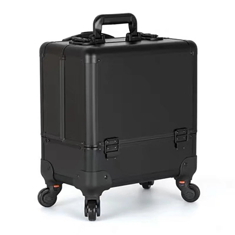 

Handheld Trolley Makeup Luggage Box Portable Embroidery Special Toolbox cosmetic suitcase Tattoo Multilayer Tool Box