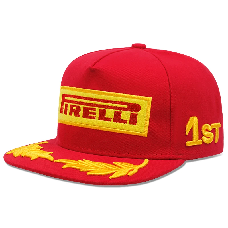 

2023 New Red Black Men's Racing Baseball Cap