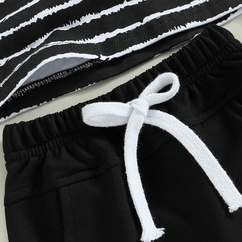 Футболка с круглым вырезом для мальчиков без рукавов