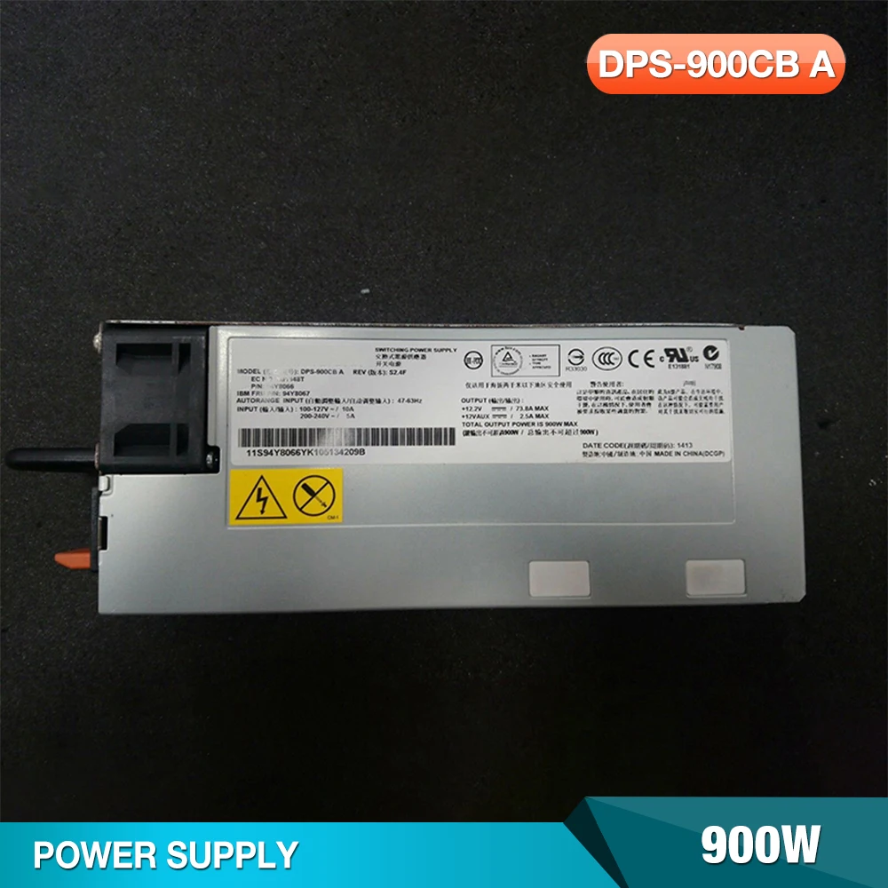 Источник питания 94Y8120 94Y8119 94Y8067 94Y8066 00MX835 00MX935 94Y8203 для IBM X3550M4 X3650M4 X3650M5 900 Вт