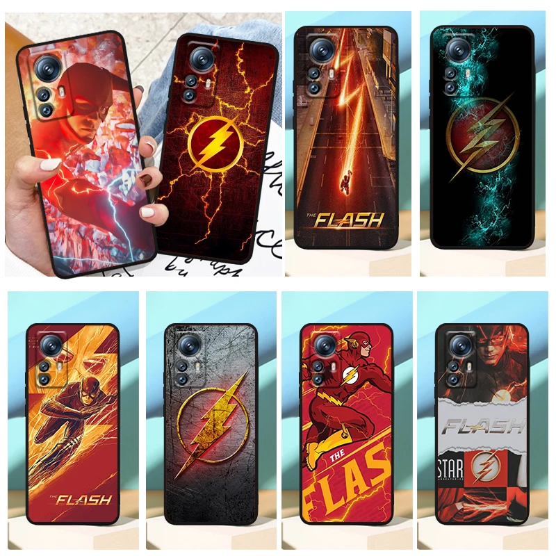 

Justice League The Flash Phone Case For Xiaomi Mi 13 12T 12S 12X 12 11 11T 11i 10T 10 Pro Lite Ultra 5G Black Soft Cover
