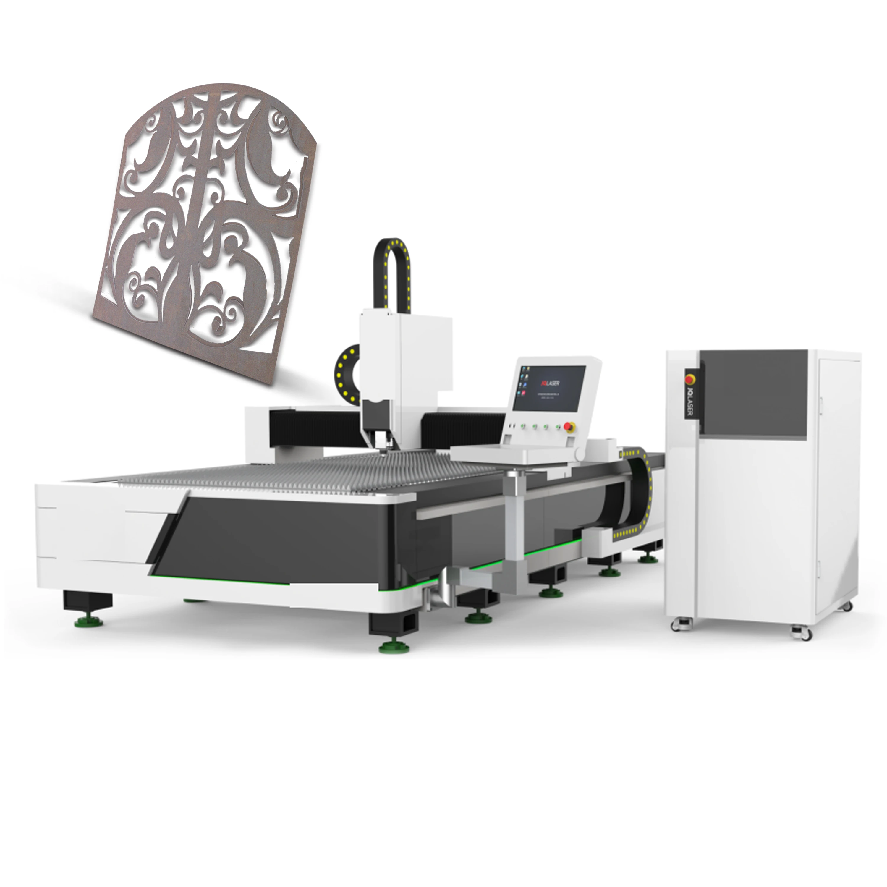 

Станок для лазерной гравировки листового металла с ЧПУ, 3 кВт