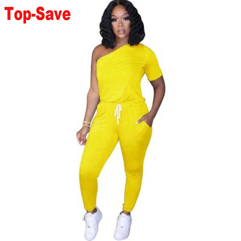 

Женский винтажный комбинезон на одно плечо, осень 2023