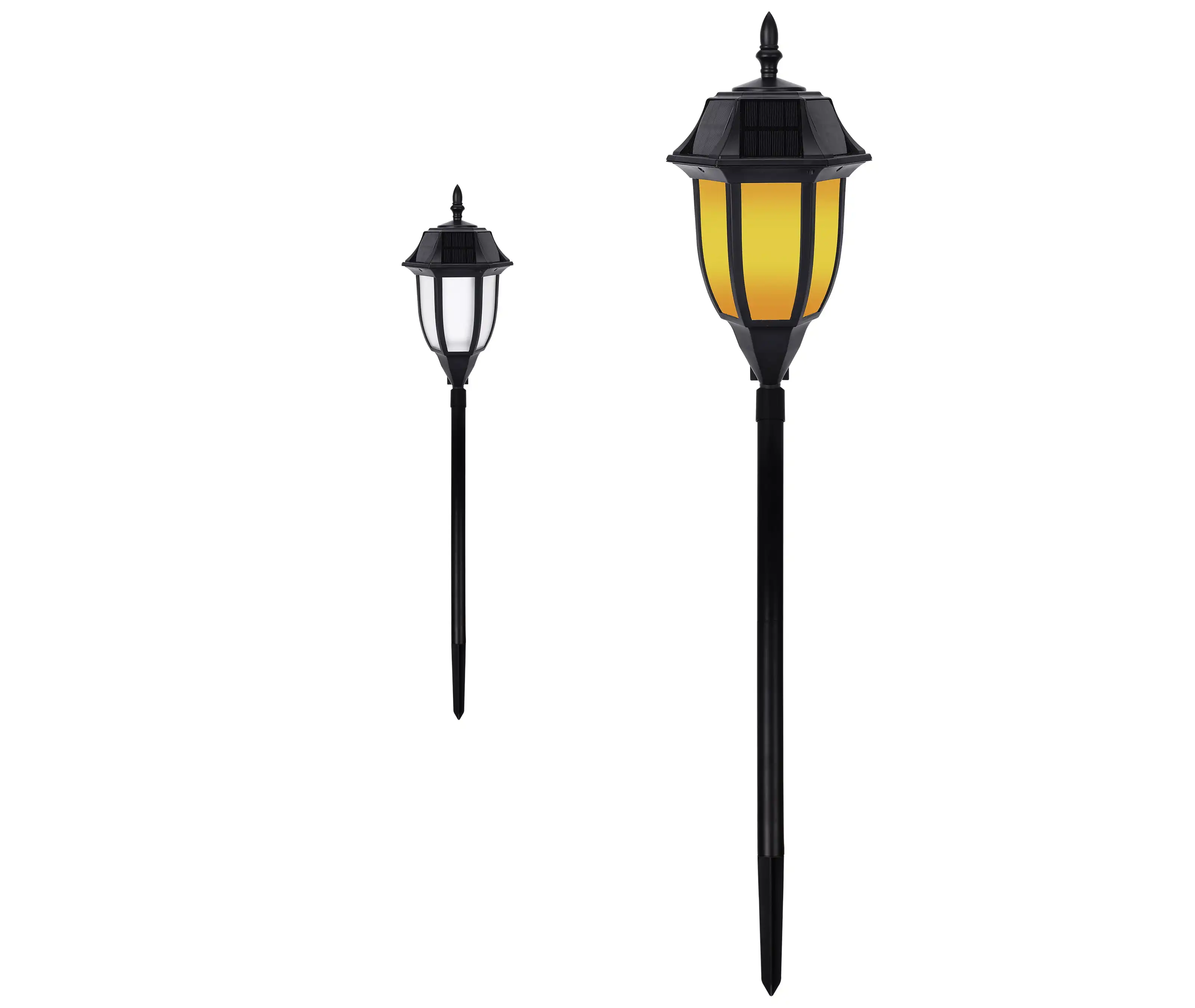 

Solar Garden & Walkway LED Light - Amber or White Light