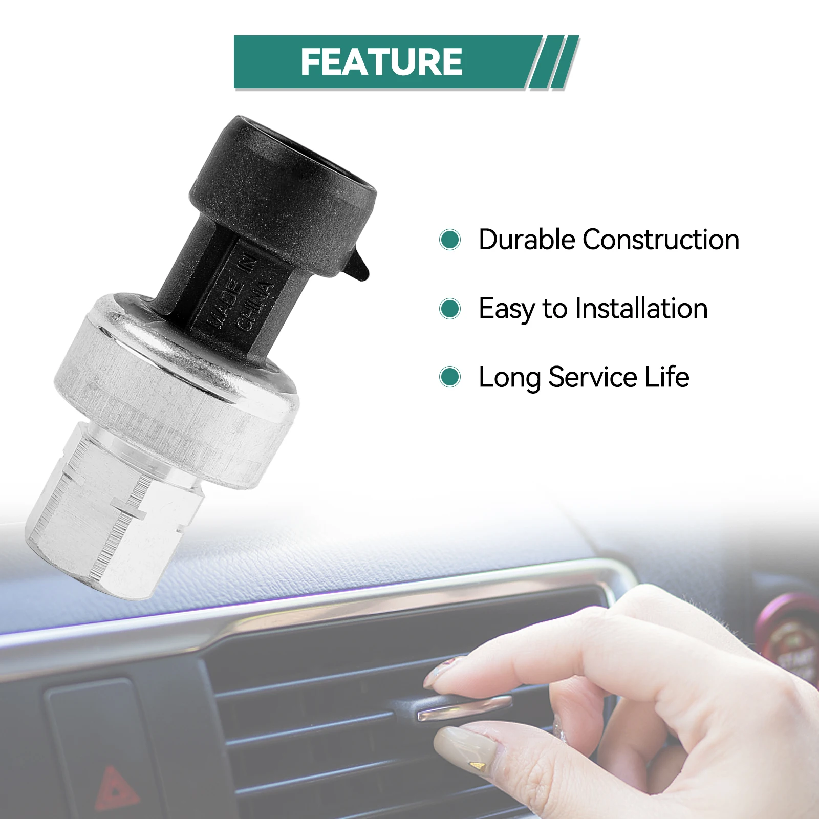 Датчик давления кондиционера для Vauxhall Opel ASTRA G H ZAFIRA A MERIVA CORSA C D VECTRA Ford 13587668 22634172