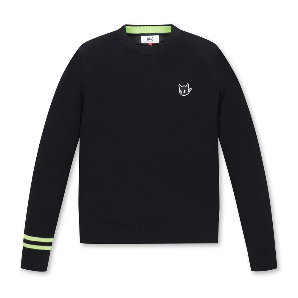 Бренд Charm женский теплый вязаный свитер модный дизайн осенний топ для гольфа