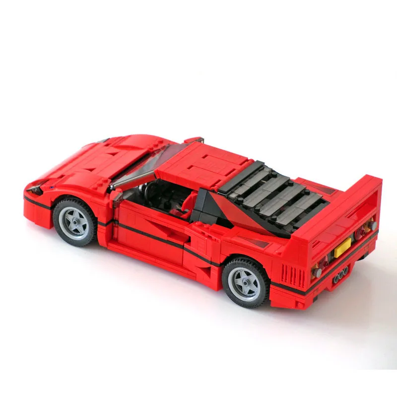 Детали для сборки суперкара Ф40 модель строительного блока • 1192 детали