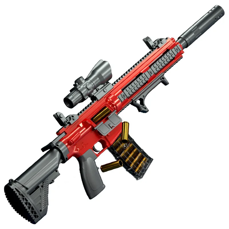 M416 Игрушечный Пистолет Ручной Пистолет Реалистичный Пистолет Винтовка Снайпер Мягкие Дартс Бластер Пусковая установка Модель Страйкбольные Игрушки для Мальчиков Взрослых CS Fighting (art.: 3920c4cdffe54) - 3920c4cdffe54