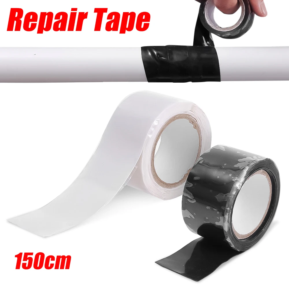 

150cm Super Strong Waterproof Tape Silicone Repair Tapes Adhesive Sealing Insulating Leaks Seal Tape Stopping Home Improvement