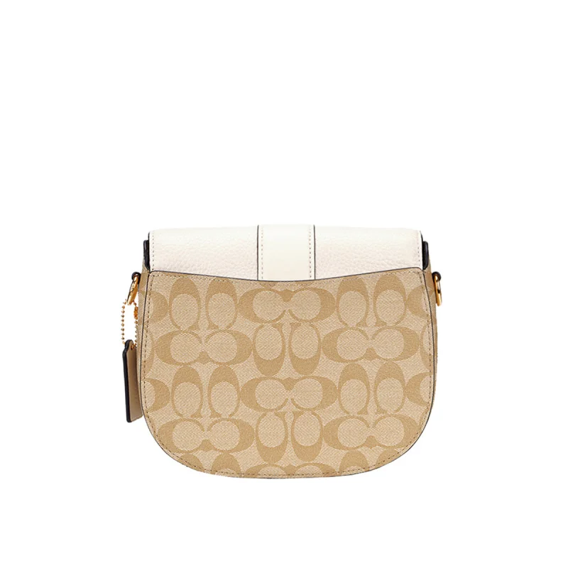 Тренер Aolai Маленькая женская сумка через плечо из ПВХ и кожи седельная C2806