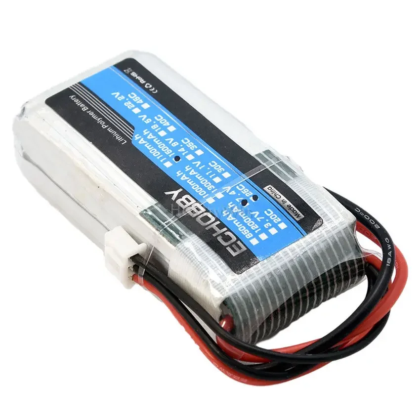 7 4 В 2S 1500 мАч 25C Литий-полимерный аккумулятор JST штекер для радиоуправляемого