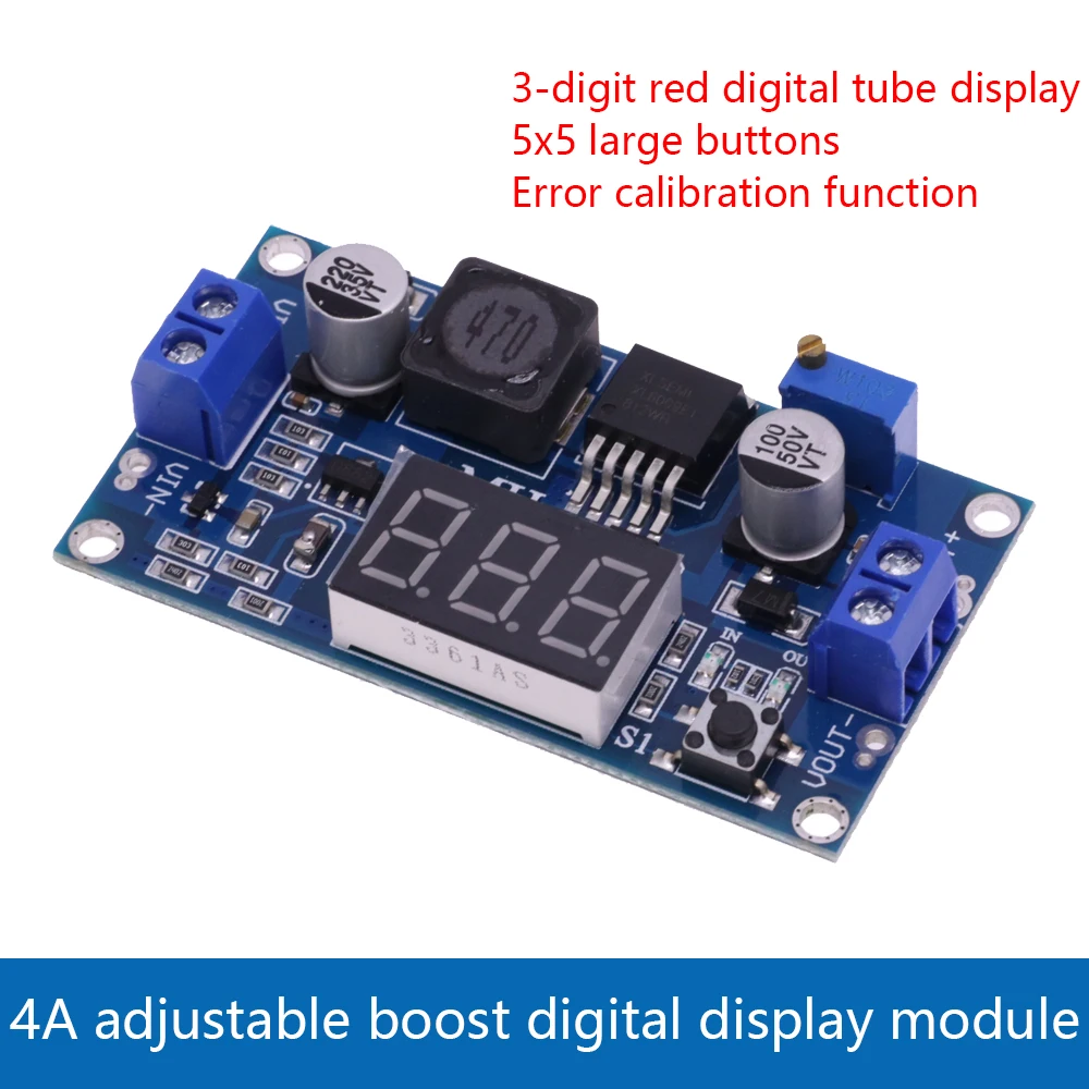 XL6009 DC-DC повышающий регулятор напряжения источника питания Повышающий Модуль