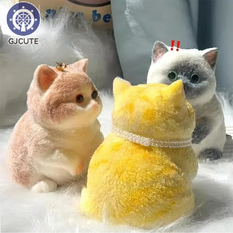 Taba милый пухлый кот оранжевый плюшевые мягкие липкие игрушки для девочек детский