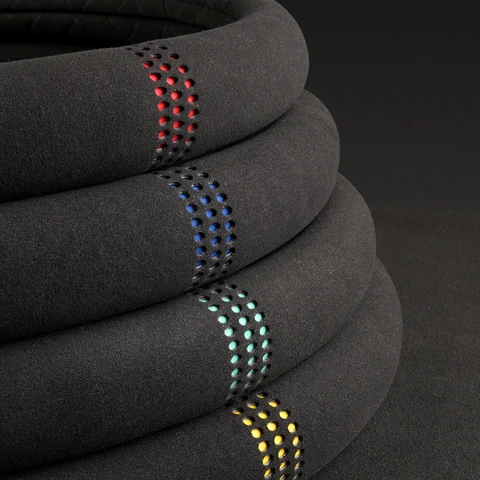 2022 новый дизайн, заводская цена, оптовая продажа, универсальный замшевый чехол для руля, подходит для всех моделей - изображение