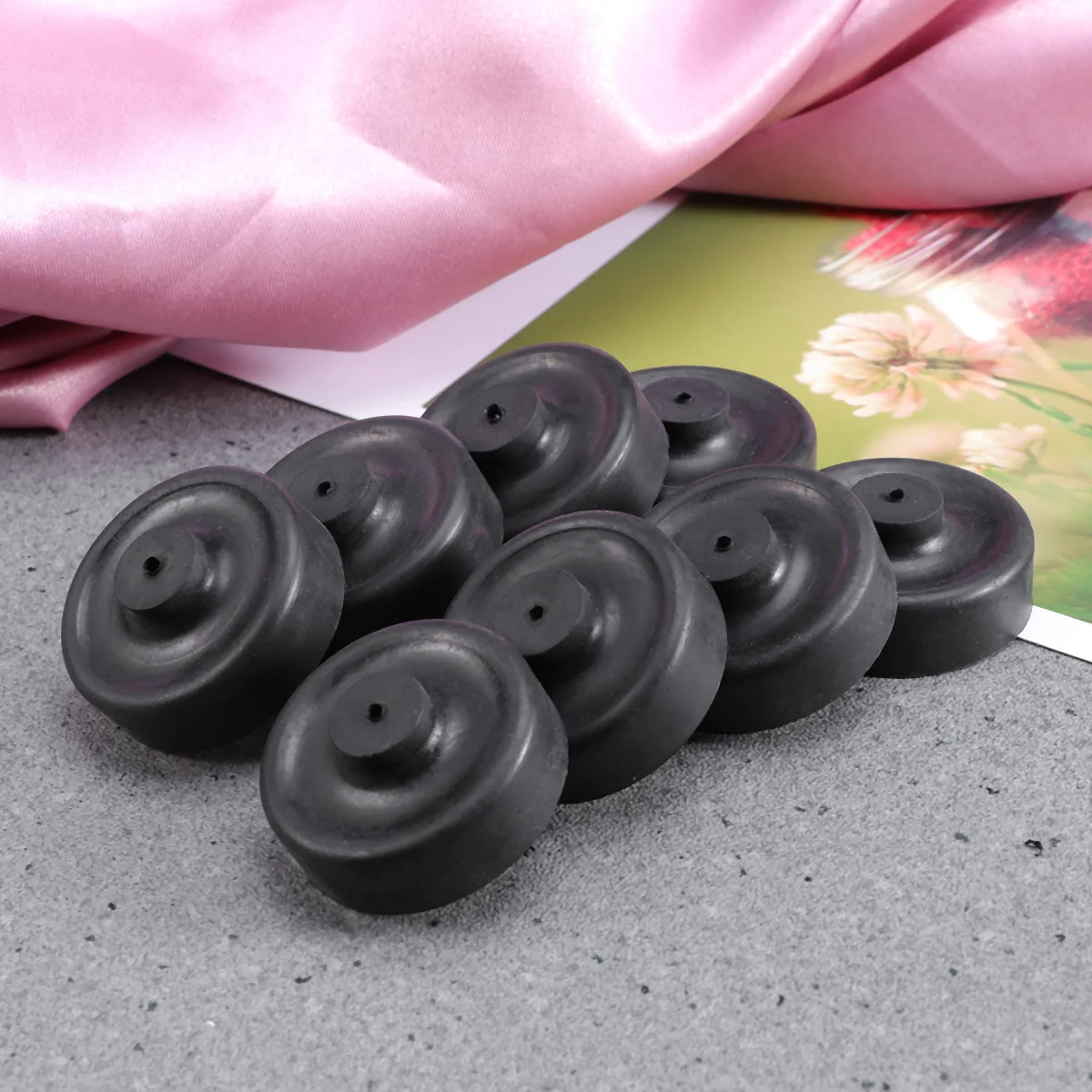 

5 Pcs Aquarium Air Pump Fish Tank Bubbler Silica Gel Fittings Membrane Accessories Pumpa Stones Aquariums