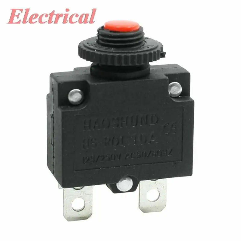 1 шт. 10A 15A 20A 25A AC125V/250V 50/60Hz автоматический выключатель защита от перегрузки для